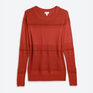 Burnt Orange Lightweight Sweater